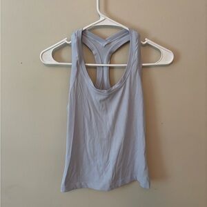 Women's Light Blue Racerback Tank Top